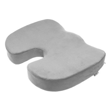 CONNECT IT CFH-5290-GY - Anatomický polštář na židli šedá