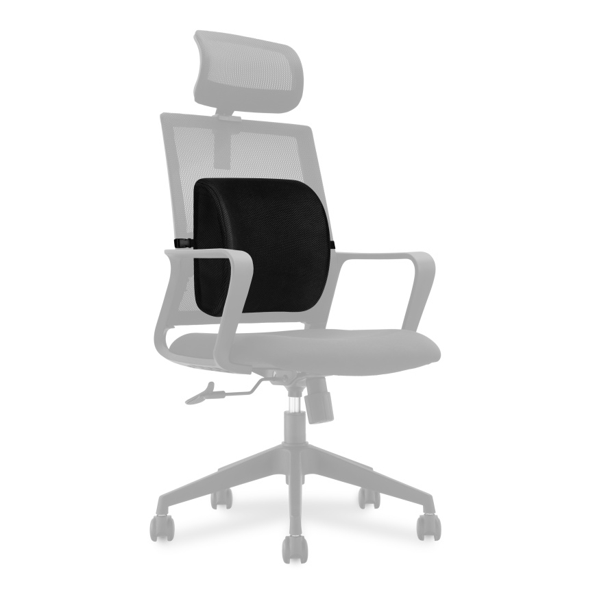 CONNECT IT CFH-5300-BK - Bederní opěrka na židli černá