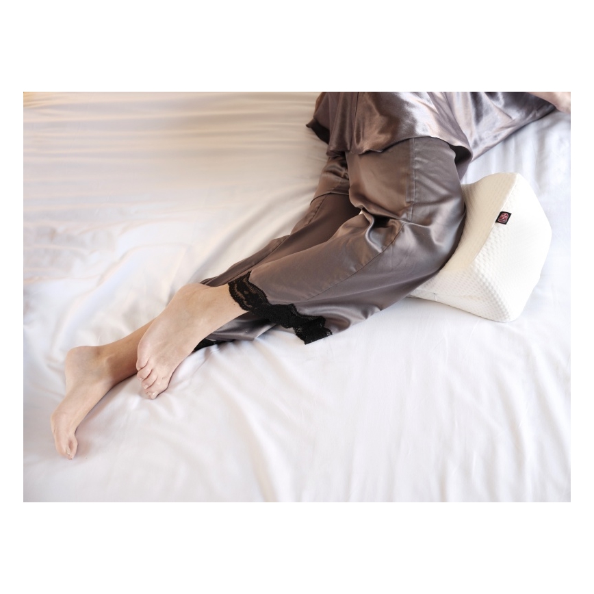 CONNECT IT CFH-6010-WH - Anatomický polštář mezi kolena Taurus Knee bílá