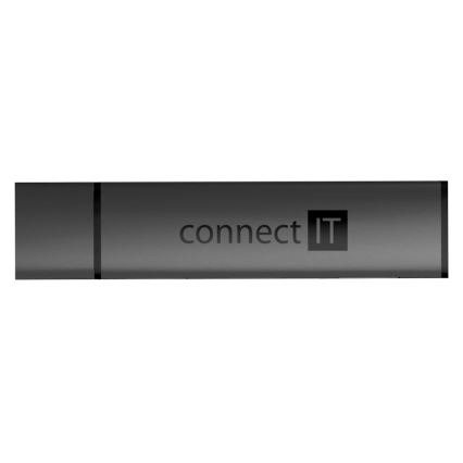 CONNECT IT CHU-4060-AN - USB-A hub se čtečkou paměťových karet 4v1