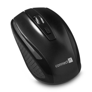 CONNECT IT CI-1223 - Bezdrátová myš 800/1200/1600 DPI 2xAAA černá