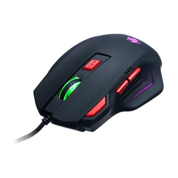CONNECT IT CI-191 - LED Drátová herní myš 800/1600/2400/3200 DPI černá