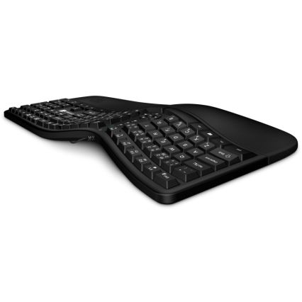 CONNECT IT CKB-2800-CS - Ergonomická bezdrátová klávesnice s CZ/SK lokalizací černá