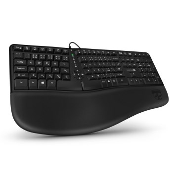 CONNECT IT CKB-2800-CS - Ergonomická bezdrátová klávesnice s CZ/SK lokalizací černá