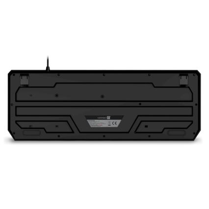 CONNECT IT CKB-3530-DD - LED RGB Drátová herní klávesnice s CZ/SK lokalizací černá