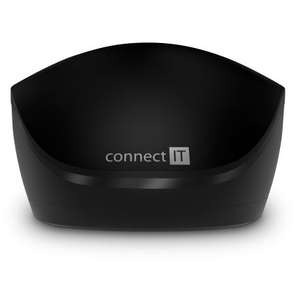 CONNECT IT CKM-4500-CS - Bezdrátová klávesnice a myš 1000 DPI s CZ/SK lokalizací 1xAAA + 1xAA černá
