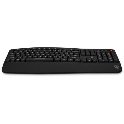CONNECT IT CKM-6010-CS - Ergonomická bezdrátová klávesnice a myš 800/1200/1600/2400 DPI s CZ/SK lokalizací 1xAA + 2xAAA černá