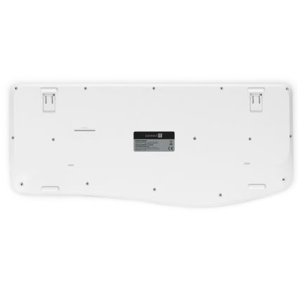 CONNECT IT CKM-7804-CS - Bezdrátová klávesnice a myš 1200 DPI s CZ/SK lokalizací 1xAAA + 1xAA bílá