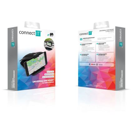 CONNECT IT CMC-5010-BK - Držák telefonu do auta