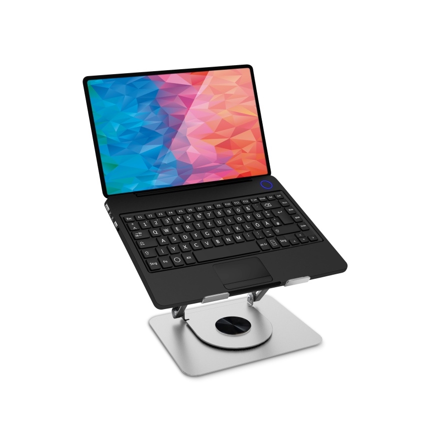 CONNECT IT CMF-2100-SL - Otočný stojan na notebook stříbrná
