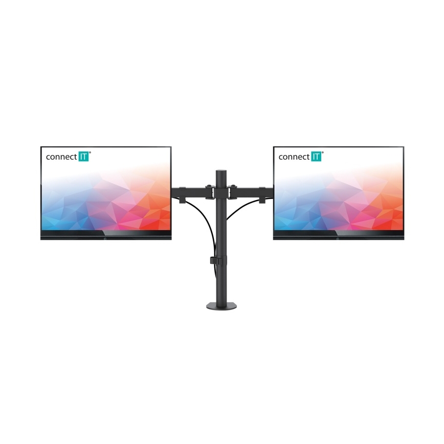 CONNECT IT CMF-3203-BK - Univerzální držák na 2 monitory 13-32” černá