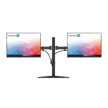 CONNECT IT CMF-3204-BK - Univerzální držák na 2 monitory 13-32” černá