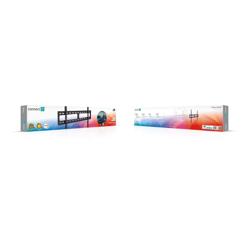 CONNECT IT CMH-6090-BK - Nástěnný držák pro TV 40-100” černá