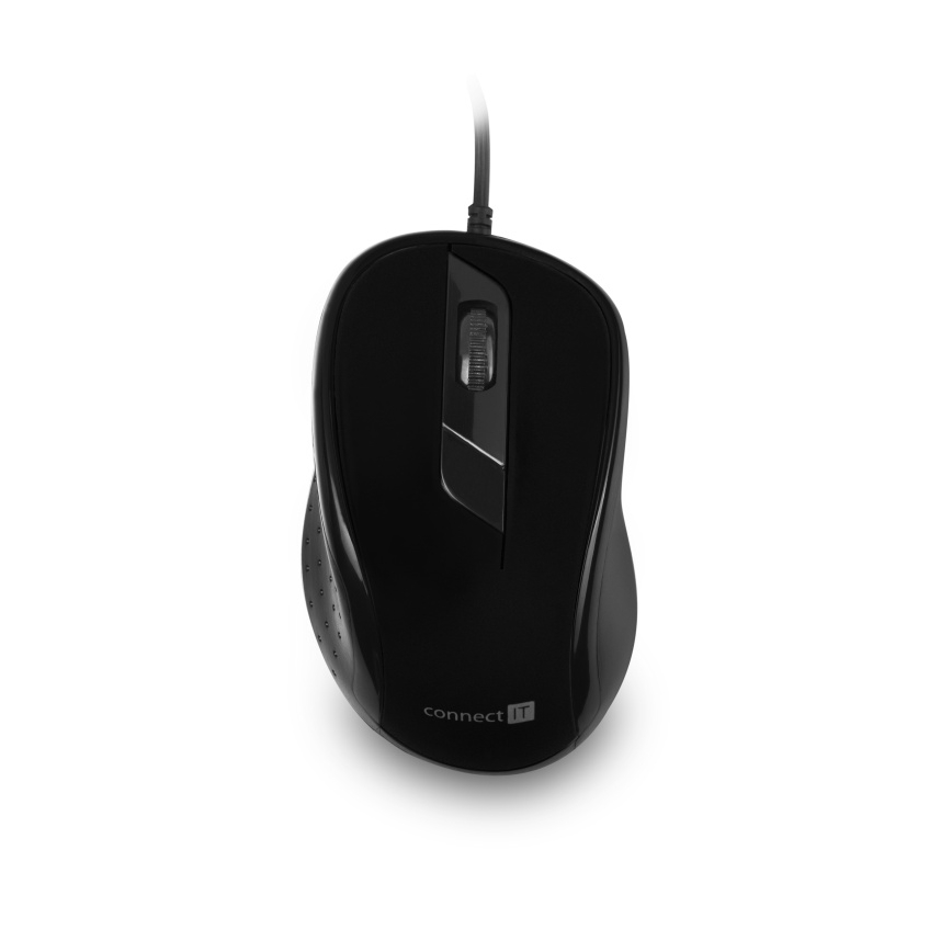 CONNECT IT CMO-1200-BK - Drátová myš 1000 DPI černá