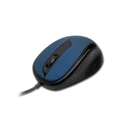 CONNECT IT CMO-1200-BL - Drátová myš 1000 DPI černá/modrá