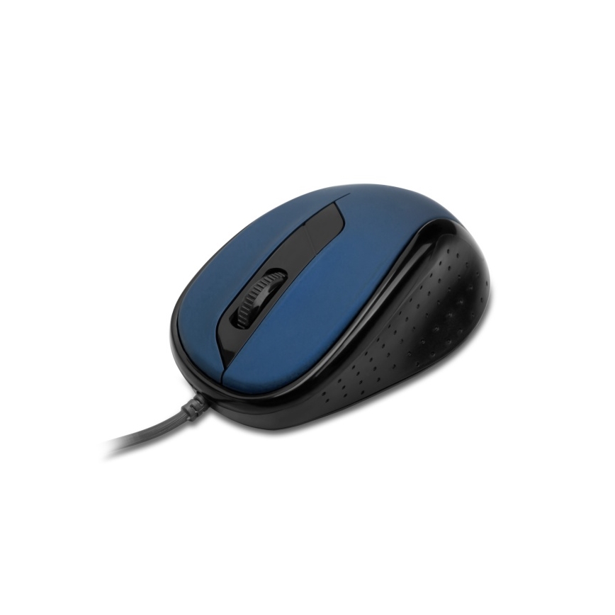 CONNECT IT CMO-1200-BL - Drátová myš 1000 DPI černá/modrá