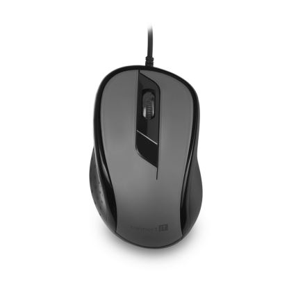 CONNECT IT CMO-1200-GY - Drátová myš 1000 DPI černá/šedá