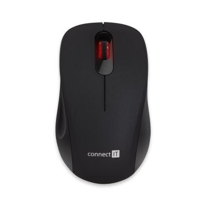 CONNECT IT CMO-2230-BK - Bezdrátová tichá myš MUTE 1200 DPI 1xAA černá