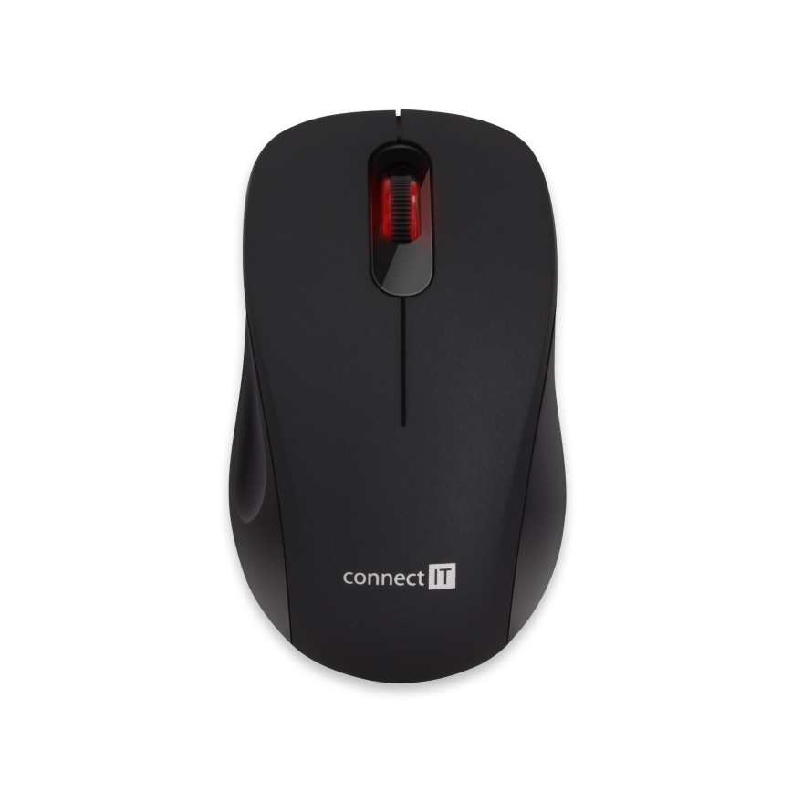 CONNECT IT CMO-2230-BK - Bezdrátová tichá myš MUTE 1200 DPI 1xAA černá
