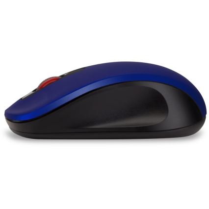 CONNECT IT CMO-2230-BL - Bezdrátová tichá myš MUTE 1200 DPI 1xAA černá/modrá