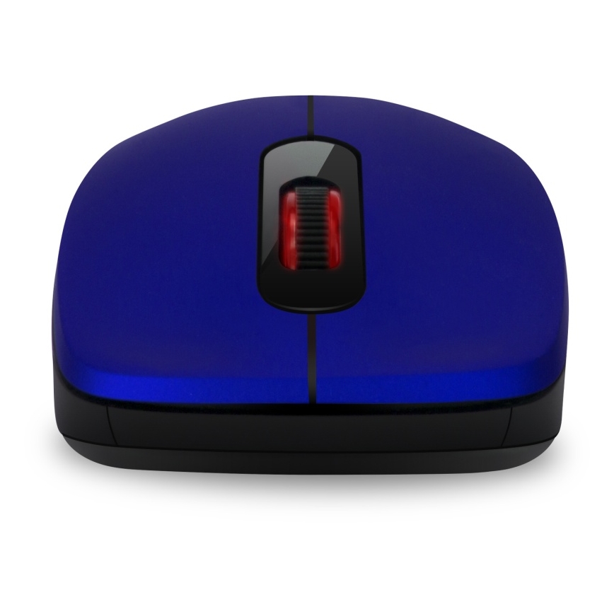 CONNECT IT CMO-2230-BL - Bezdrátová tichá myš MUTE 1200 DPI 1xAA černá/modrá