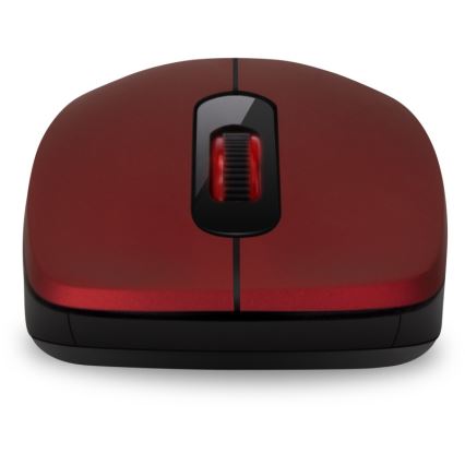 CONNECT IT CMO-2230-RD - Bezdrátová tichá myš MUTE 1200 DPI 1xAA černá/červená