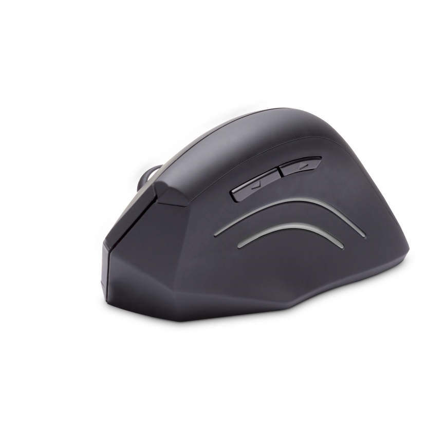 CONNECT IT CMO-2510-BK - Ergonomická bezdrátová myš Verti Wireless 800/1200/1600 DPI 2xAAA černá