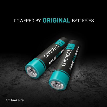 CONNECT IT CMO-2510-BK - Ergonomická bezdrátová myš Verti Wireless 800/1200/1600 DPI 2xAAA černá