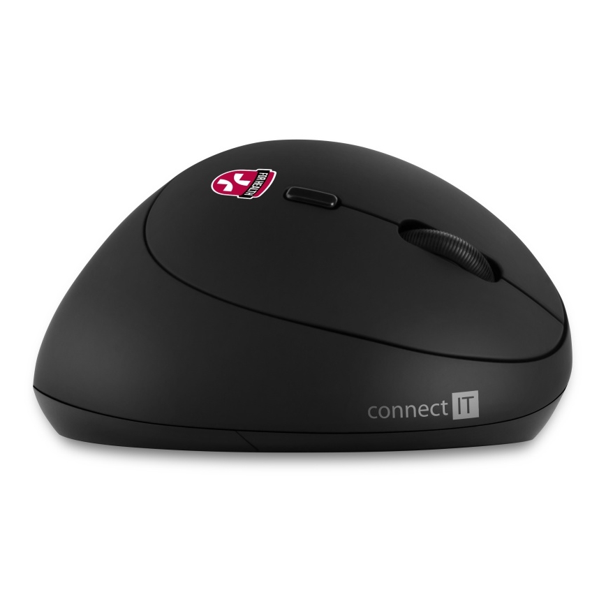 CONNECT IT CMO-2600-BK - Ergonomická bezdrátová myš 800/1200/1600 DPI 1xAA černá