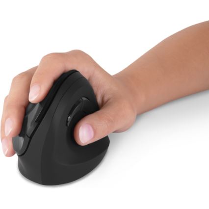 CONNECT IT CMO-2700-BK - Ergonomická bezdrátová myš 800/1200/1600 DPI 1xAA černá