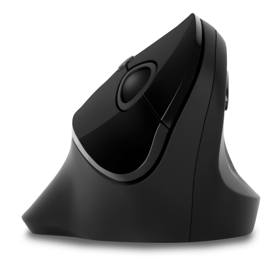 CONNECT IT CMO-2700-BK - Ergonomická bezdrátová myš 800/1200/1600 DPI 1xAA černá