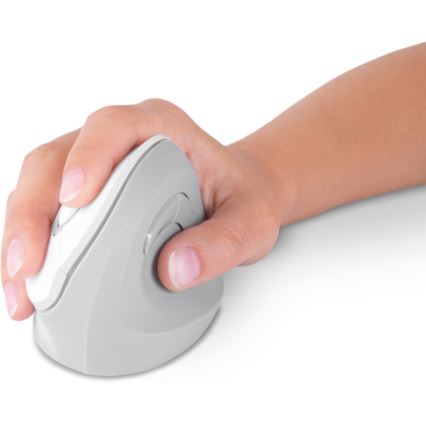 CONNECT IT CMO-2700-WH - Ergonomická bezdrátová myš 800/1200/1600 DPI 1xAA bílá