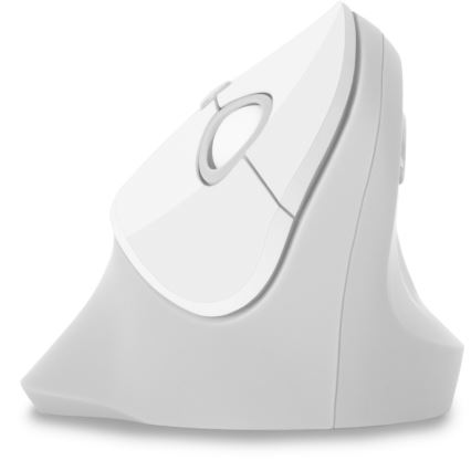 CONNECT IT CMO-2700-WH - Ergonomická bezdrátová myš 800/1200/1600 DPI 1xAA bílá