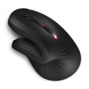 CONNECT IT CMO-2900-BK - Ergonomická bezdrátová myš 800/1200/1600 DPI 1xAA černá