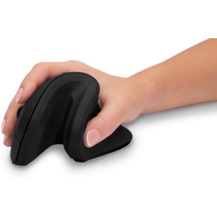 CONNECT IT CMO-2900-BK - Ergonomická bezdrátová myš 800/1200/1600 DPI 1xAA černá