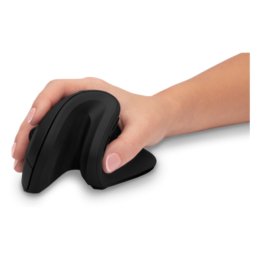 CONNECT IT CMO-2900-BK - Ergonomická bezdrátová myš 800/1200/1600 DPI 1xAA černá