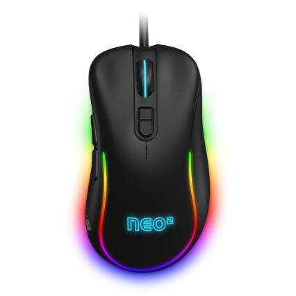 CONNECT IT CMO-3589-BK - LED RGB Drátová herní myš 200-7200 DPI černá