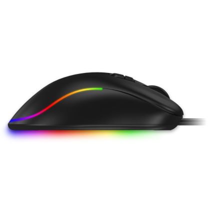 CONNECT IT CMO-3589-BK - LED RGB Drátová herní myš 200-7200 DPI černá