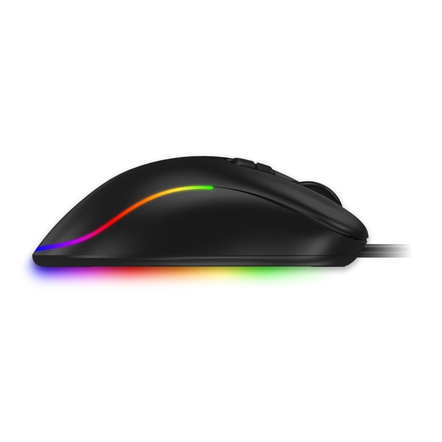 CONNECT IT CMO-3589-BK - LED RGB Drátová herní myš 200-7200 DPI černá