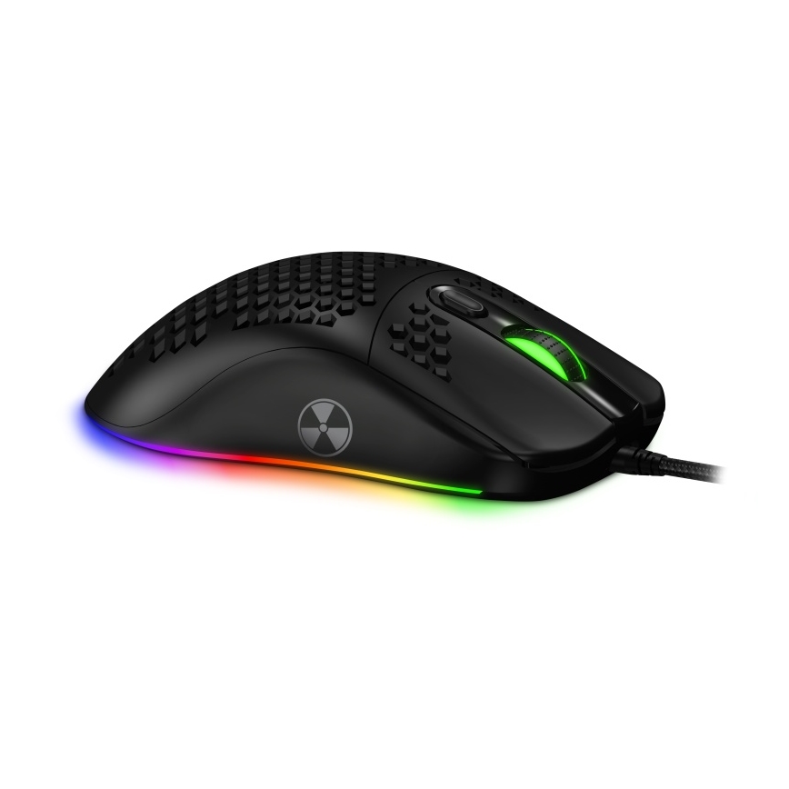 CONNECT IT CMO-5511-BK - LED RGB Drátová herní myš 200-12800 DPI černá
