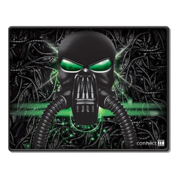 CONNECT IT CMP-1100-SM - Podložka pod myš 32x24,5 cm černá/zelená