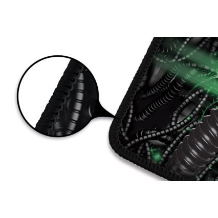 CONNECT IT CMP-1100-SM - Podložka pod myš 32x24,5 cm černá/zelená