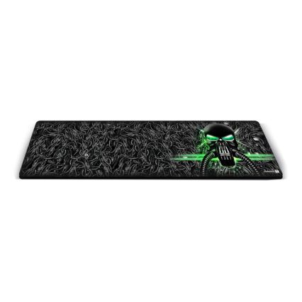 CONNECT IT CMP-1110-LG - Podložka pod klávesnici a myš 88,6x24,5 cm černá/zelená