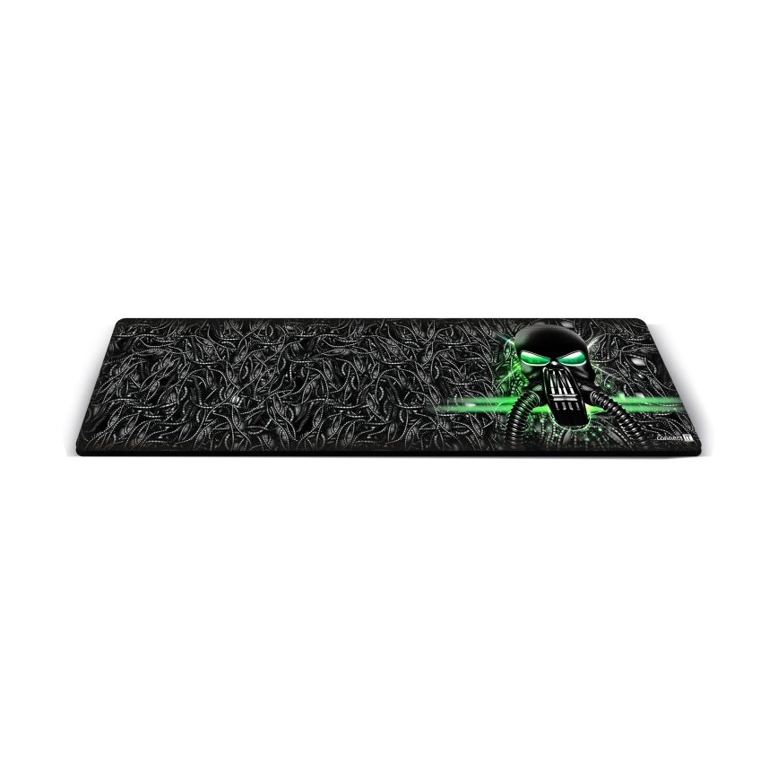 CONNECT IT CMP-1110-LG - Podložka pod klávesnici a myš 88,6x24,5 cm černá/zelená