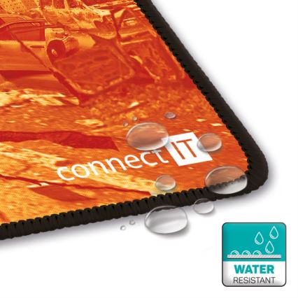 CONNECT IT CMP-1140-LG - Podložka pod klávesnici a myš 88,6x24,5 cm oranžová