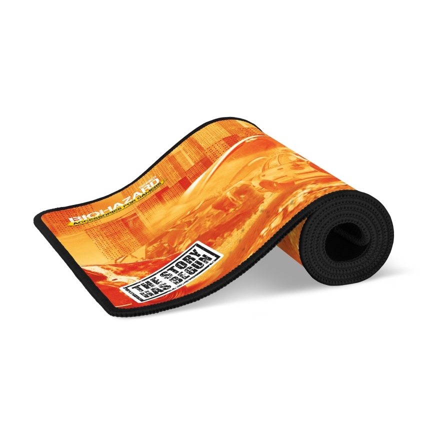 CONNECT IT CMP-1140-LG - Podložka pod klávesnici a myš 88,6x24,5 cm oranžová