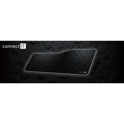 CONNECT IT CMP-2000-XL - Podložka pod klávesnici a myš 79,5x34,5 cm černá
