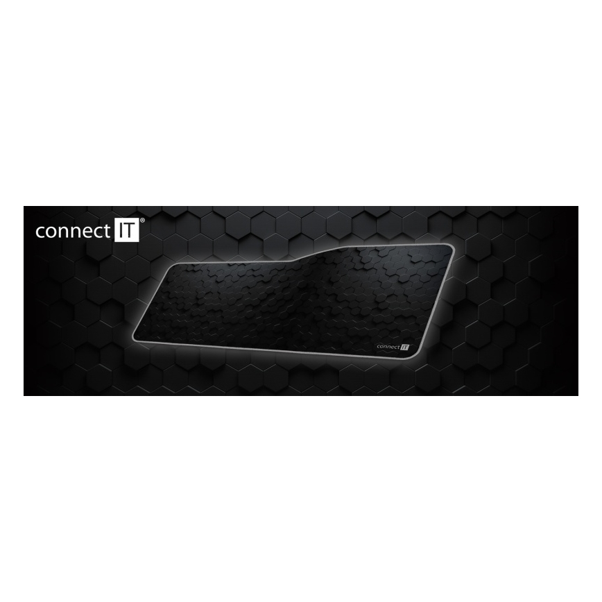 CONNECT IT CMP-2000-XL - Podložka pod klávesnici a myš 79,5x34,5 cm černá