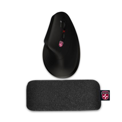 CONNECT IT CMP-4010-BK - Zápěstní opěrka s kuličkovou výplní