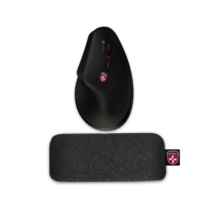 CONNECT IT CMP-4010-BK - Zápěstní opěrka s kuličkovou výplní